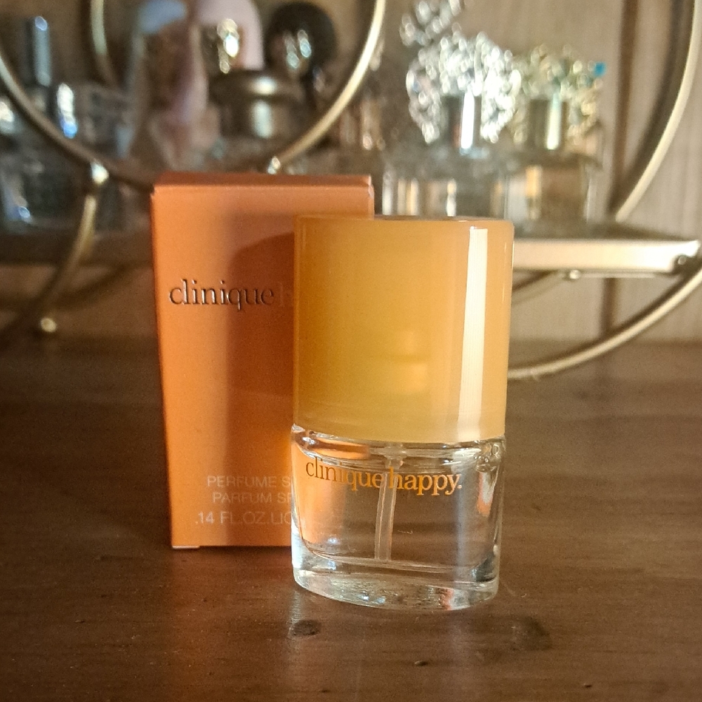 Clinique Happy Fragrance in Orange Bottle